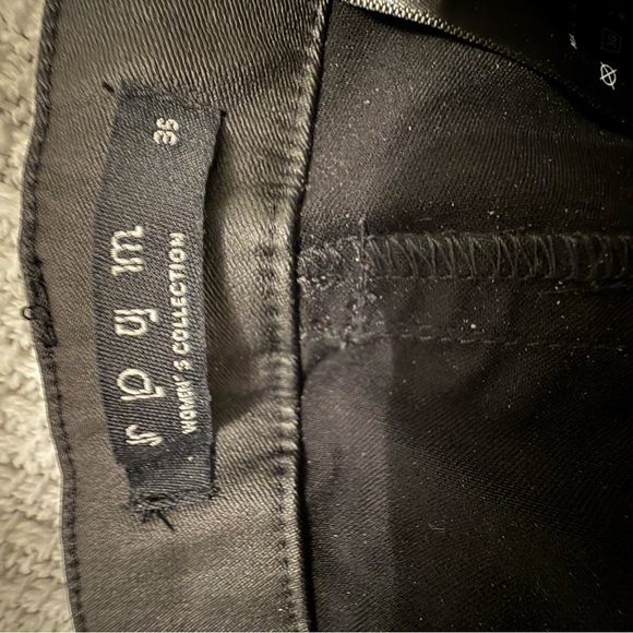 Women's Charcoal Straight Leg Jeans - Picture 4 of 7